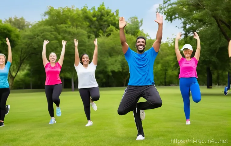 레크리에이션 지도자와 개인 목표 설정 - Image Prompt 1: The Inspiring Recreation Leader**