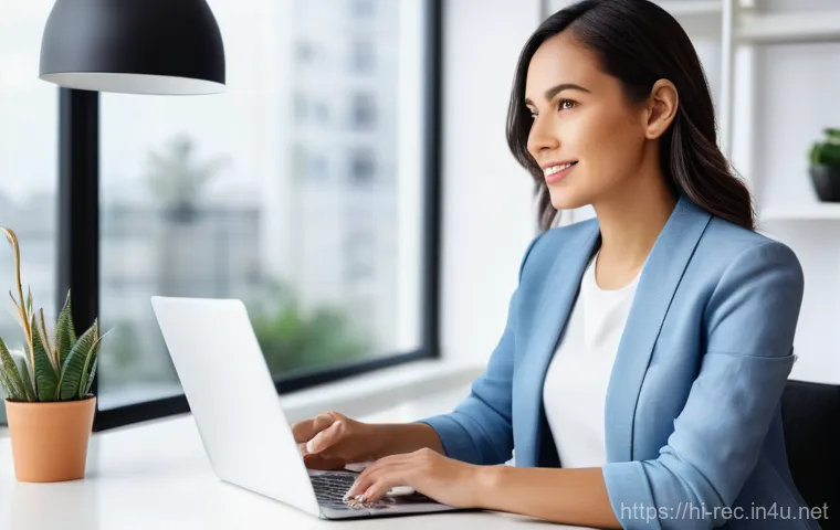 레크리에이션 지도자 블로그 운영 방법 - **Prompt:** A heartwarming and intimate scene depicting a male blogger in his mid-30s, with an expre...