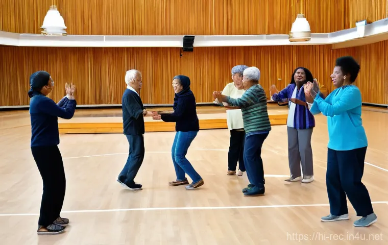 레크리에이션 지도자와 문화 차이 극복 - **Prompt: Joyful Cultural Fusion Through Play**
    "A vibrant and inclusive community gathering sce...