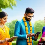 Home 20 레크리에이션 자격증 보유자 인터뷰 - A vibrant scene of a diverse group of Indian event coordinators planning a cultural festival outdoor...